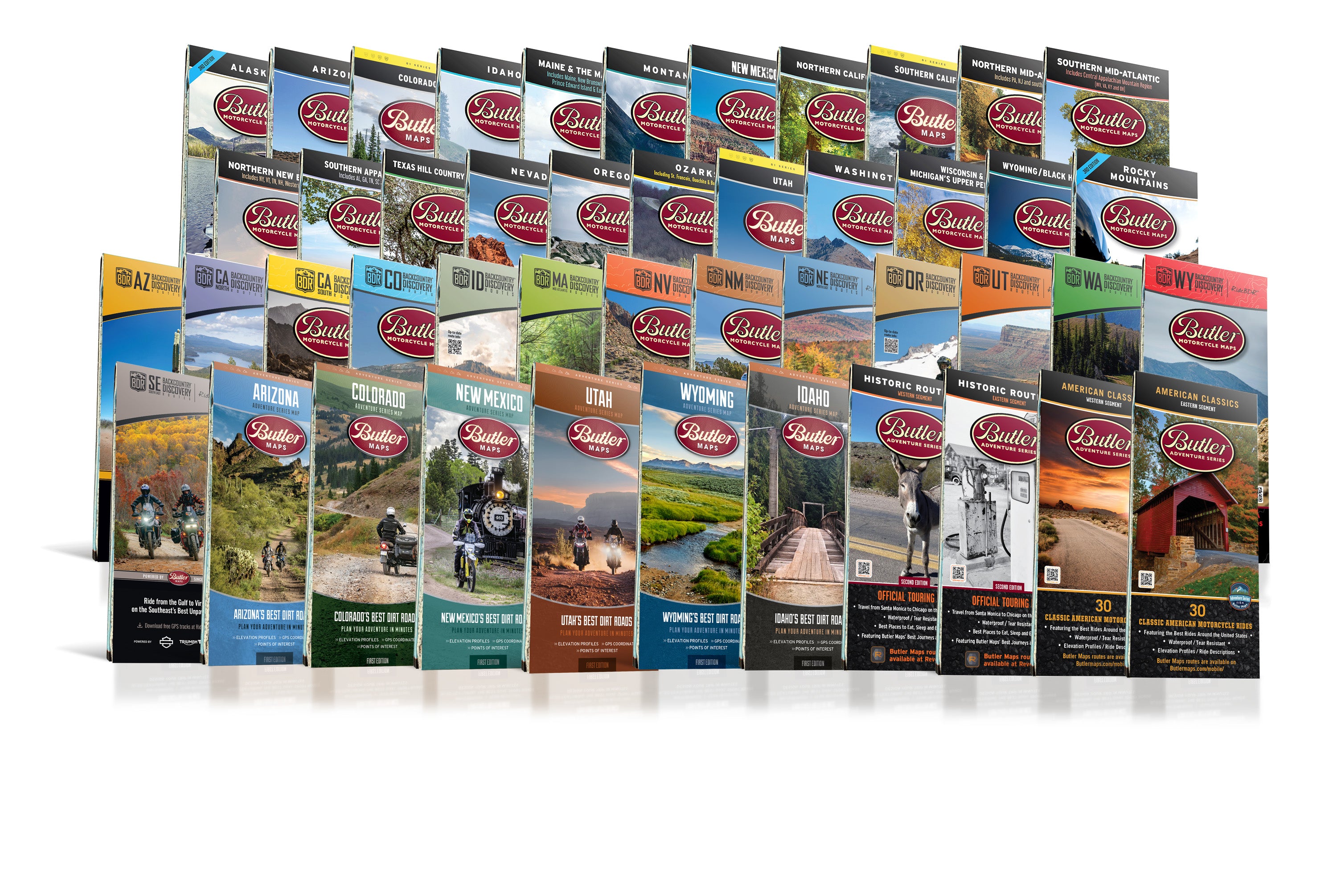 Butler Maps Complete Set Map Collection