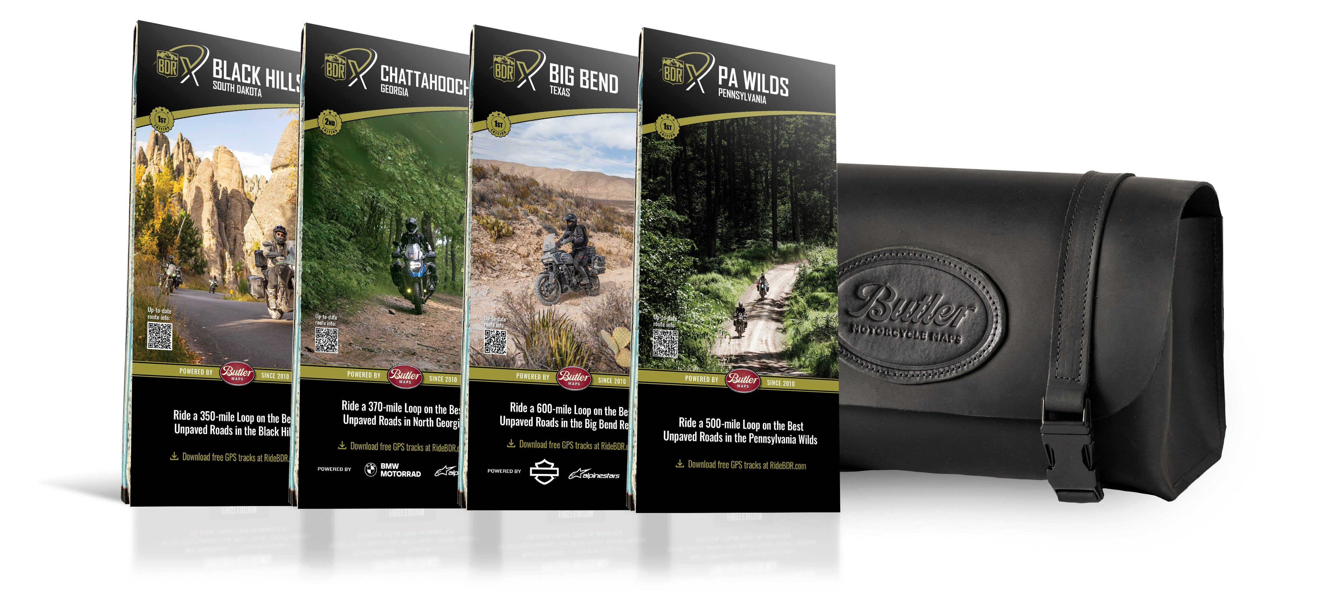 Backcountry Discovery Route (BDR-X) Map Collection – Butler Maps