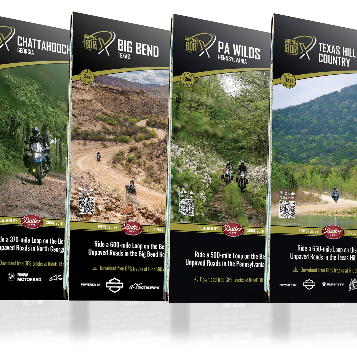 Backcountry Discovery Route (BDR-X) Map Collection – Butler Maps