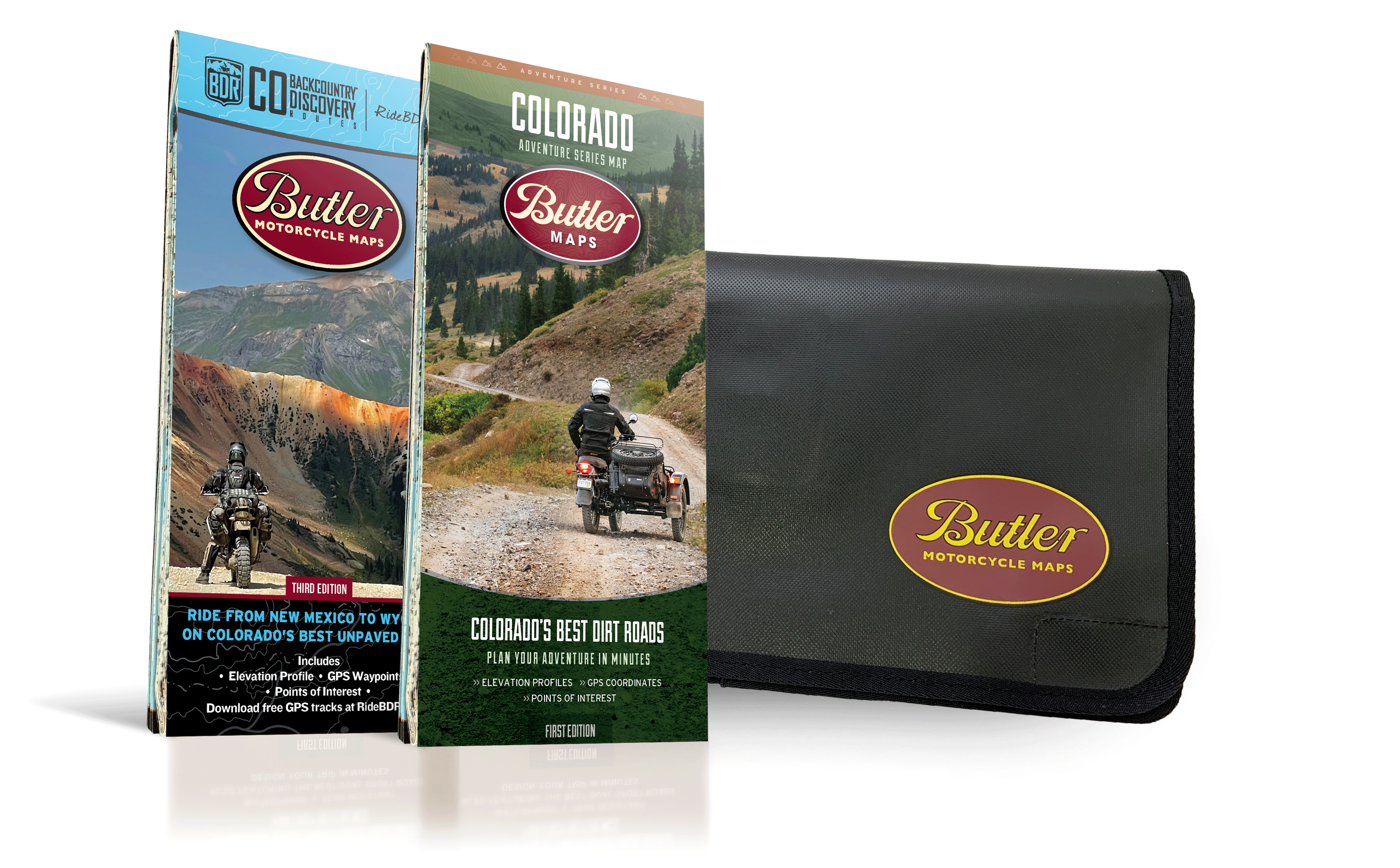 Colorado Adventure Series Map and Backcountry Discovery Route (BDR) Ma ...