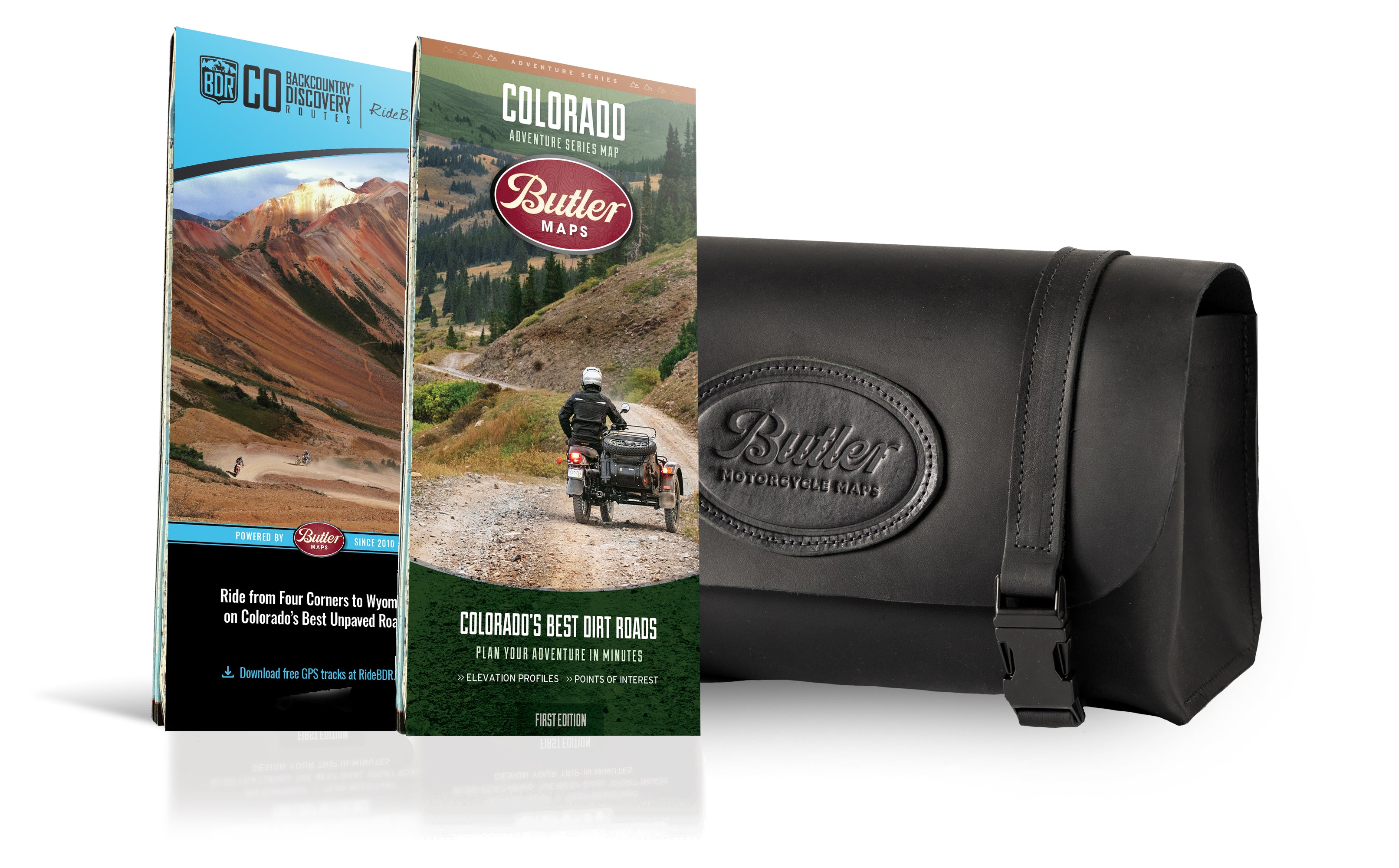 Colorado Adventure Series Map and Backcountry Discovery Route (BDR) Ma ...