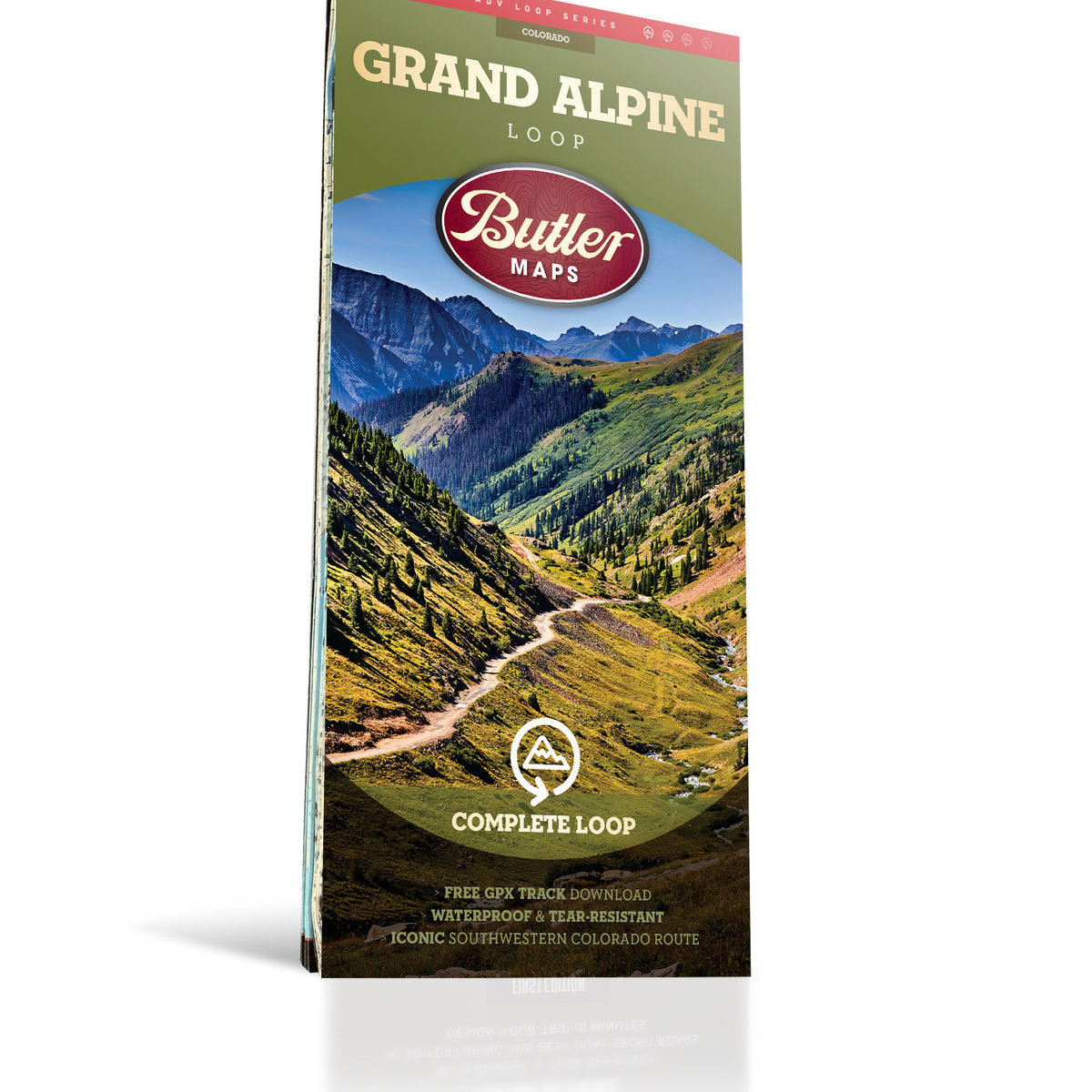 Grand Alpine Loop in Colorado - Adventure Loop Series Map – Butler Maps