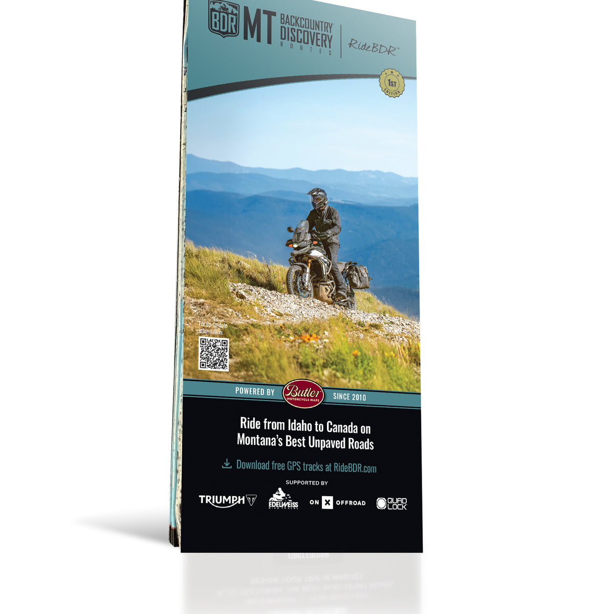 Montana Backcountry Discovery Route Map (MTBDR) - Montana BDR Series M ...