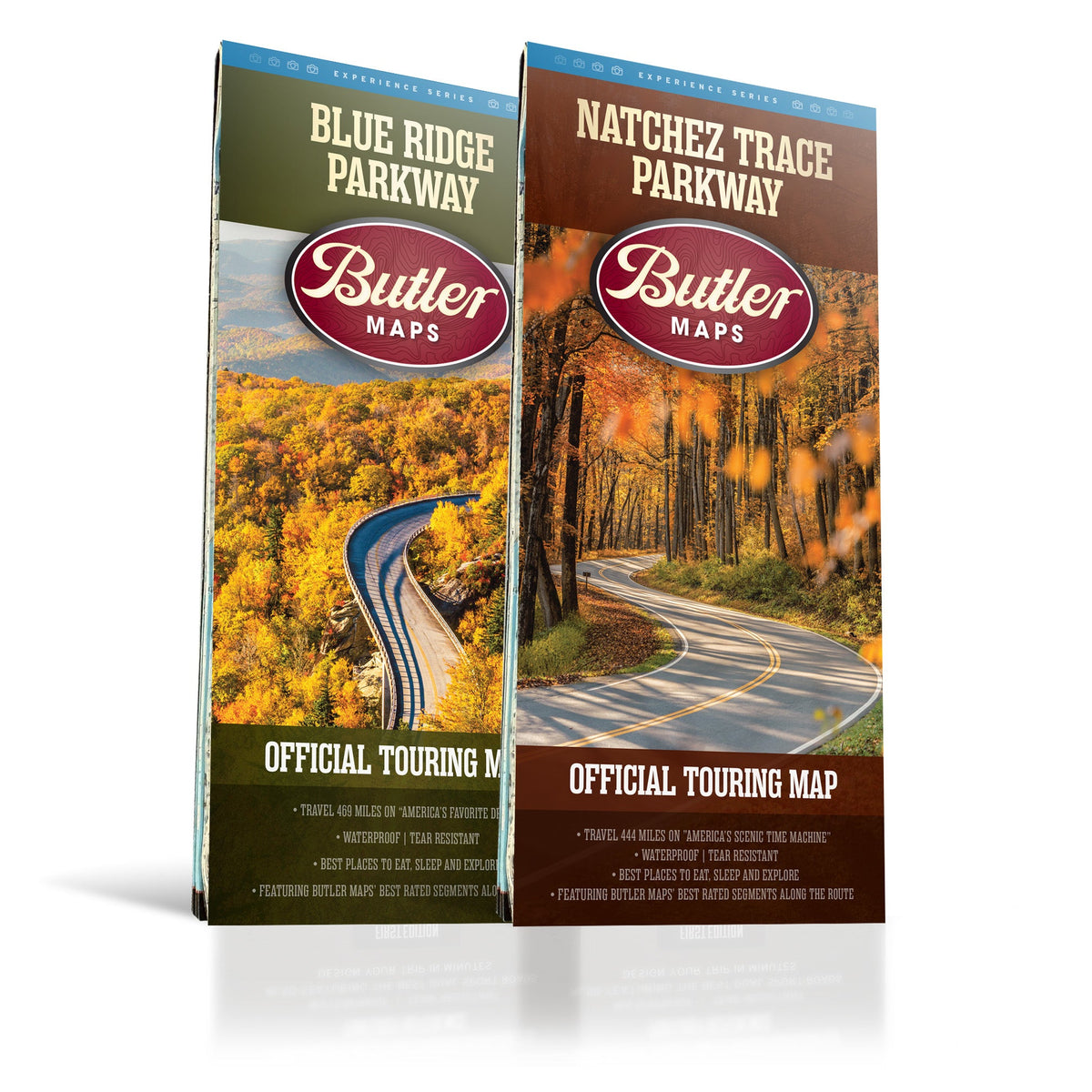 Parkway Map Bundle - Blue Ridge, Natchez Trace Maps – Butler Maps