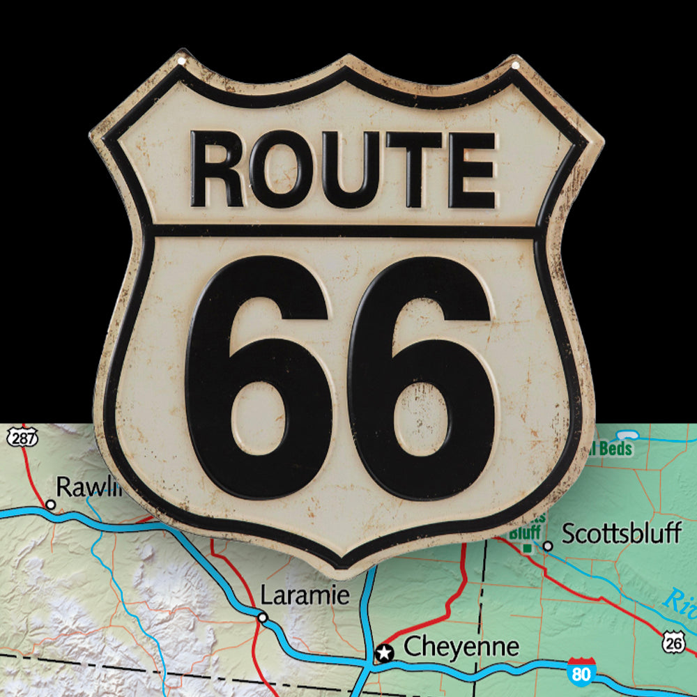 Historic Route 66 Map - RT 66 Experience Series Map – Butler Maps