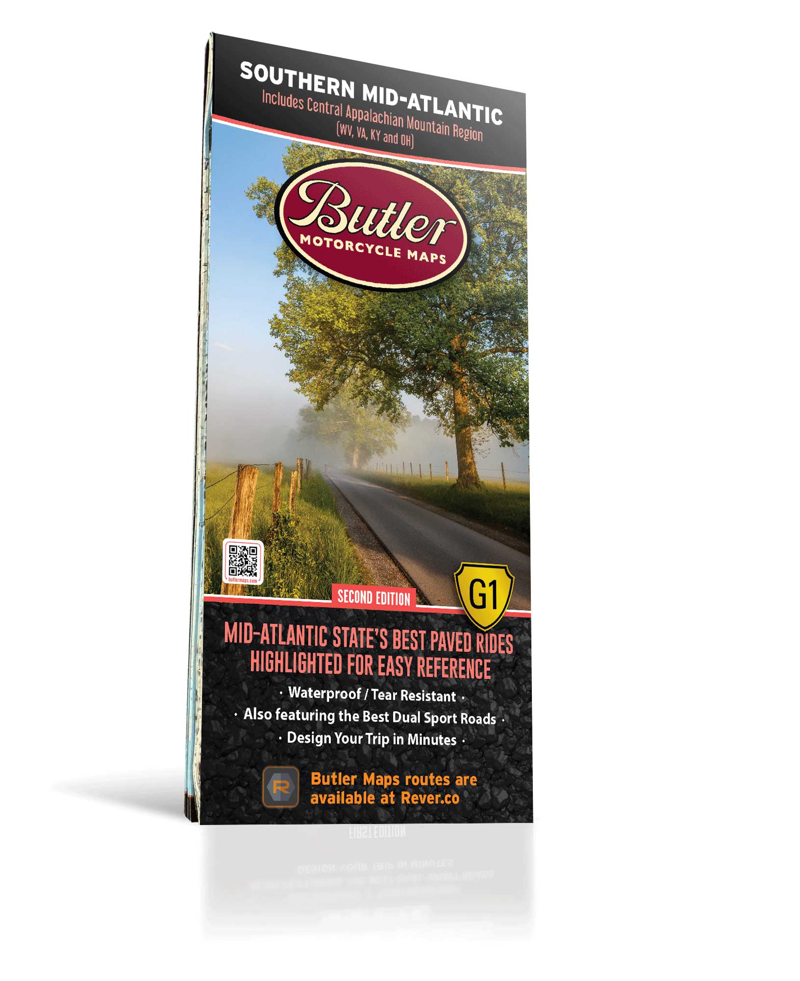 ケンタッキー　バーボン　マップ Best Paved Roads in the Southern Mid-Atlantic States - So